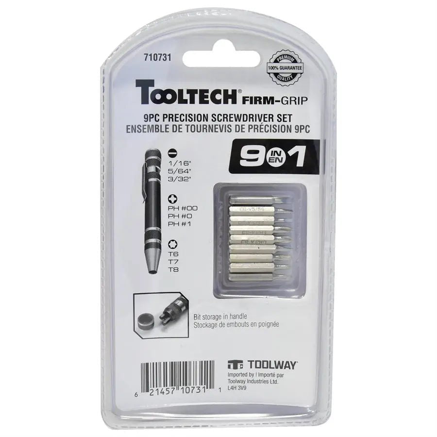 Screwdriver Mini 9 - in - 1 Multi - Bit - Brantford Surplus