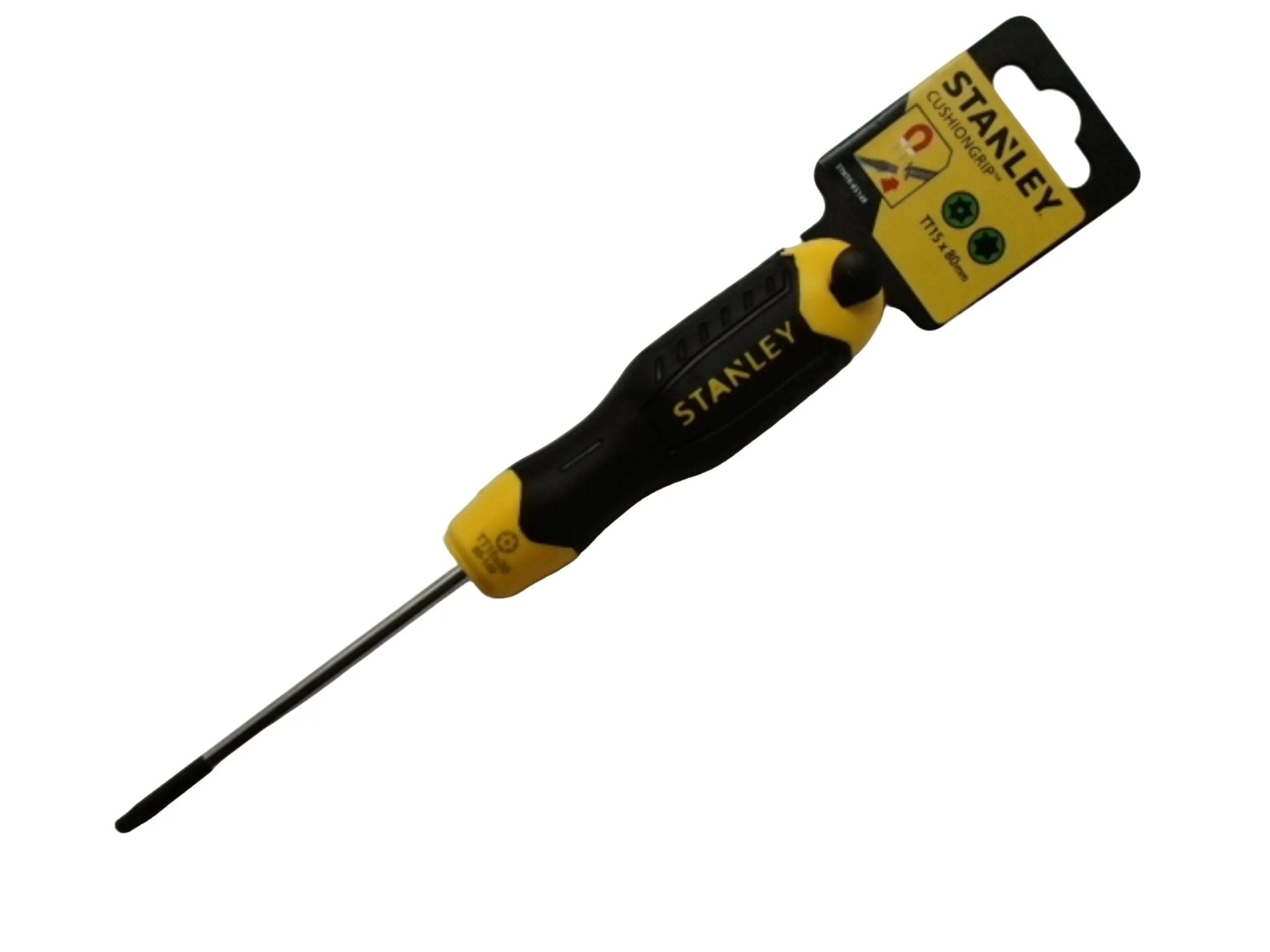 Screwdriver Torx TT15 X 80mm Cushiongrip Stanley - Brantford Surplus