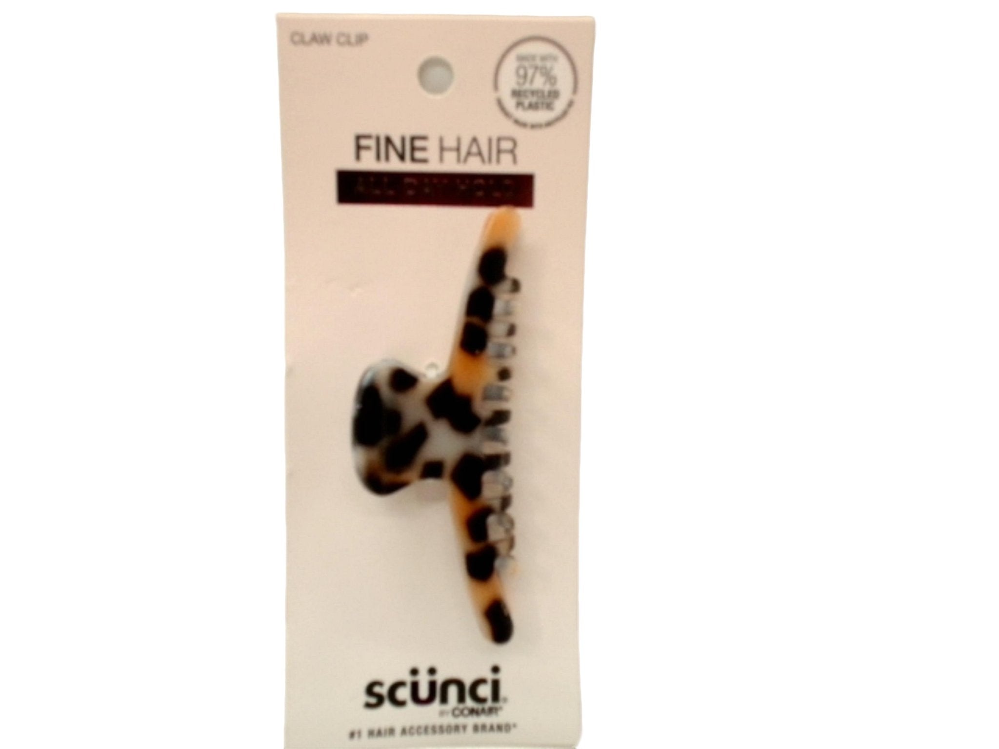Scunci Claw Hair Clip - All Day Hold for Fine Hair - Brantford Surplus