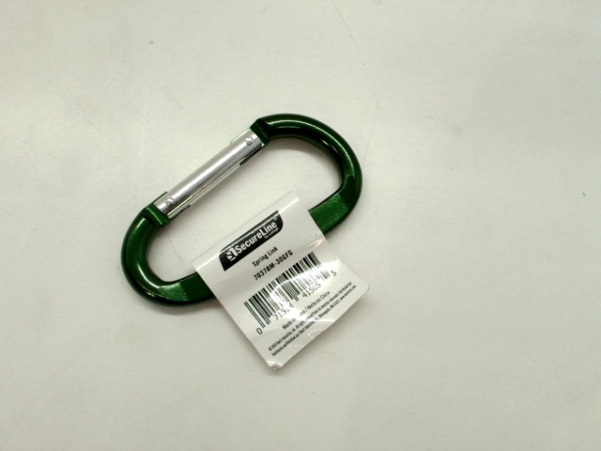 Secureline 3" Green Spring Link Clip - 150lb Durable - Brantford Surplus
