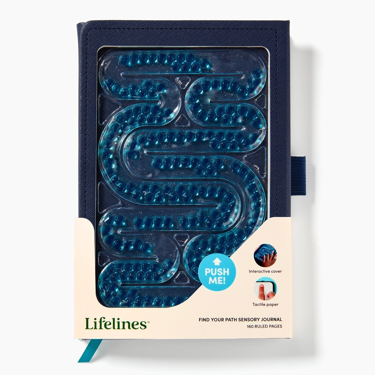 Sensory 160 - Page Ruled Journal - Find Your Path Notebook - Brantford Surplus