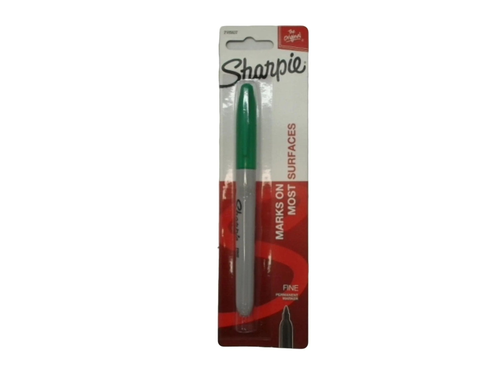 Sharpie Permanent Marker Green Fine - Brantford Surplus