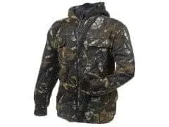 Sherpa fleece hooded jacket XXlarge - camouflage - Brantford Surplus