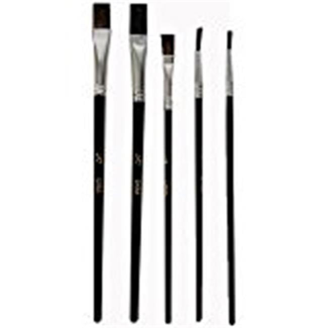 Shur - line 5pc Paint Brush Set - Fine Camel Hair & Bristle - Brantford Surplus