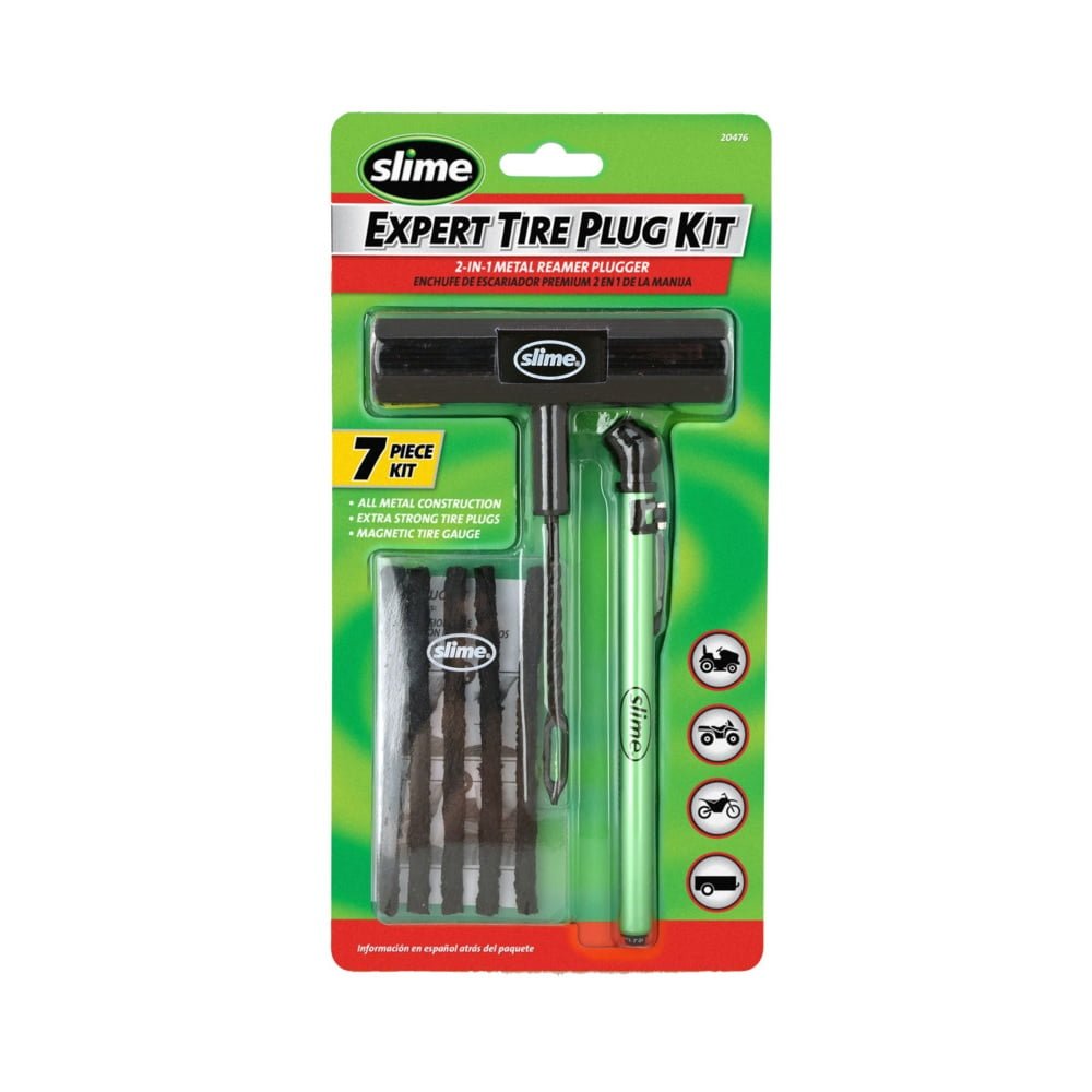 Slime 7pc Tire Plug Kit – Heavy Duty Tire Repair - Brantford Surplus