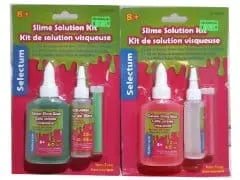 Slime Glue Kit Solution 4 Assorted Colours Incl.Glue and Glitter - Brantford Surplus