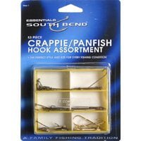 South Bend Crappie Panfish Fishing Hook Assortment - 53pcs - Brantford Surplus