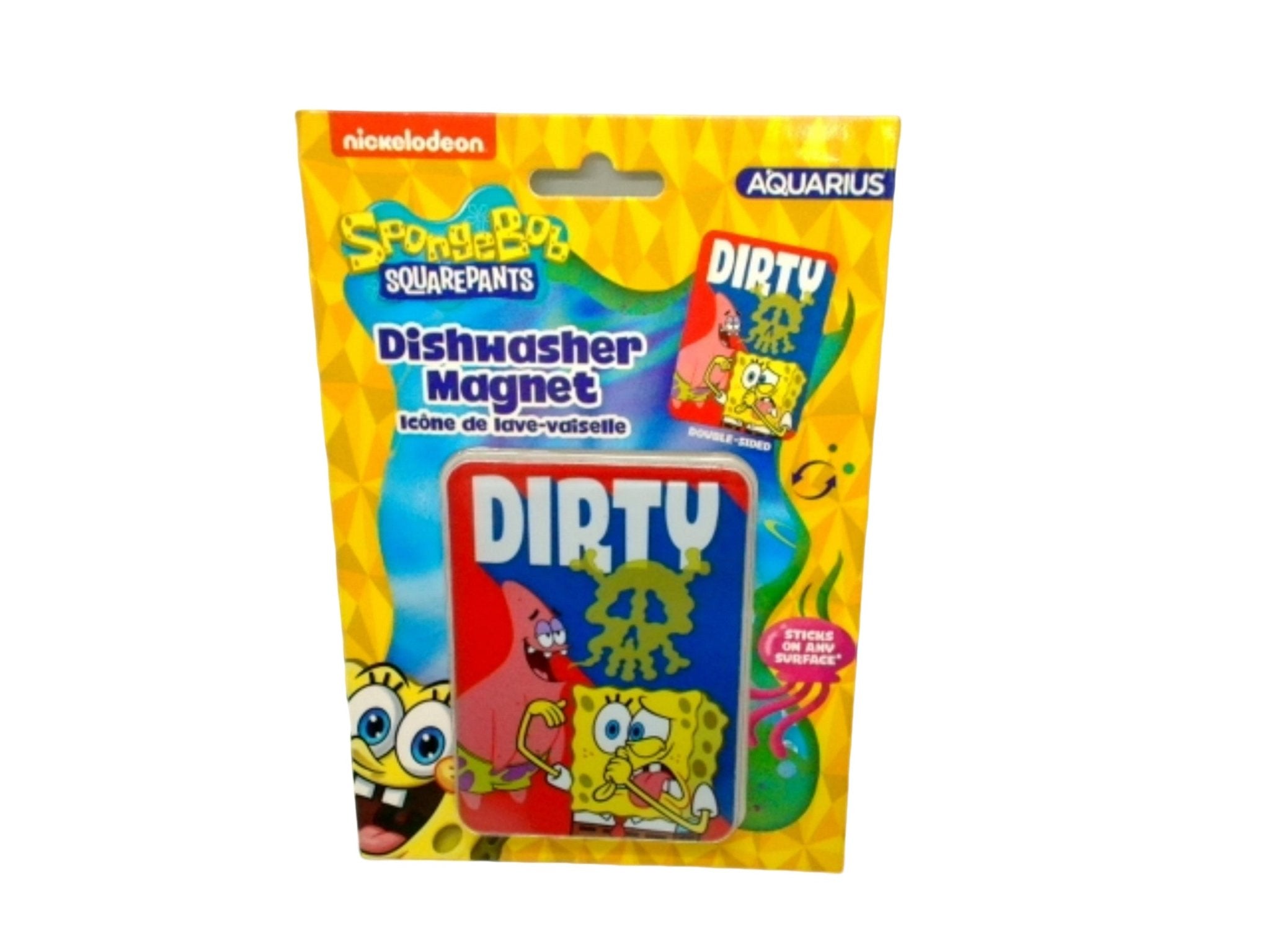SpongeBob Dishwasher Magnet - Clean Dirty Indicator - Brantford Surplus