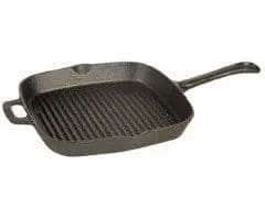 Square Cast Iron Grill Pan with Handle - Brantford Surplus