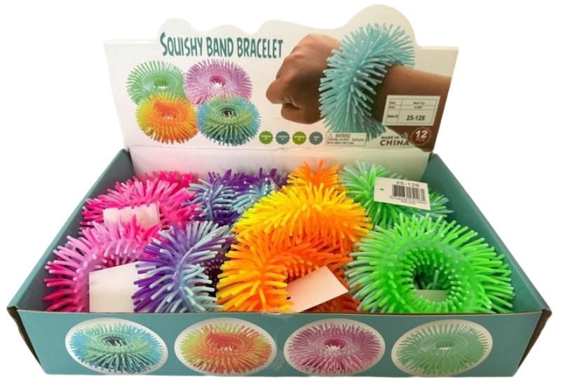 Squishy Bracelet Multicolor - Stretchy Bands for Kids - Brantford Surplus