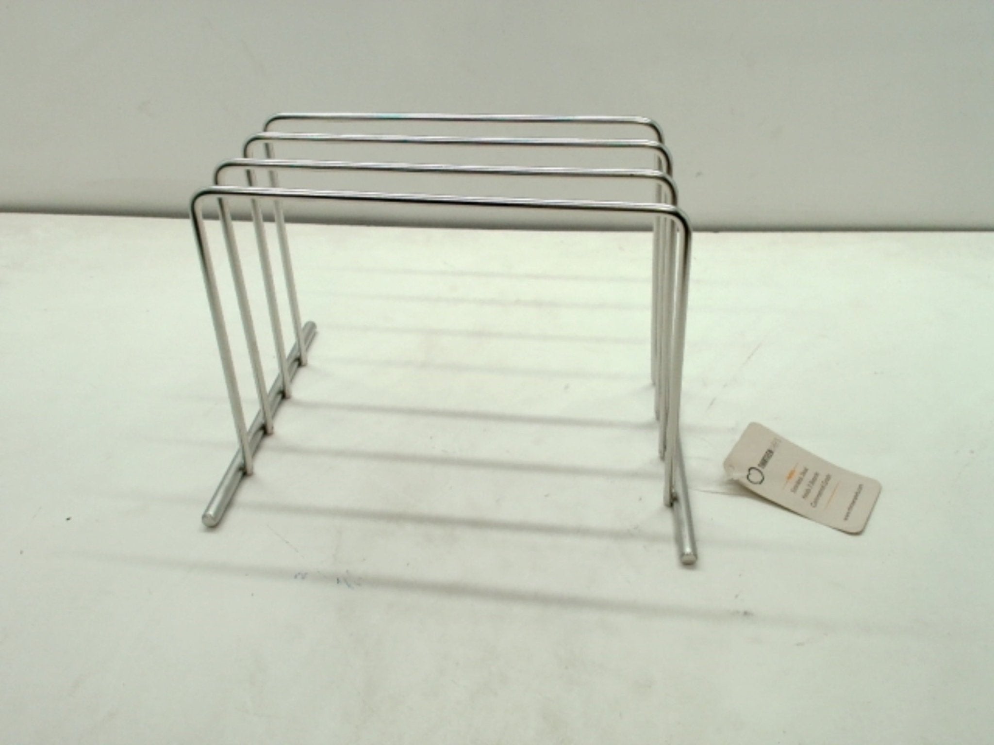 Stainless Steel 3 - Slot Cutting Board Rack - Thirteen Chefs - Brantford Surplus