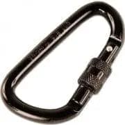 Stealth Black Aluminum Carabiner 8mm - Brantford Surplus