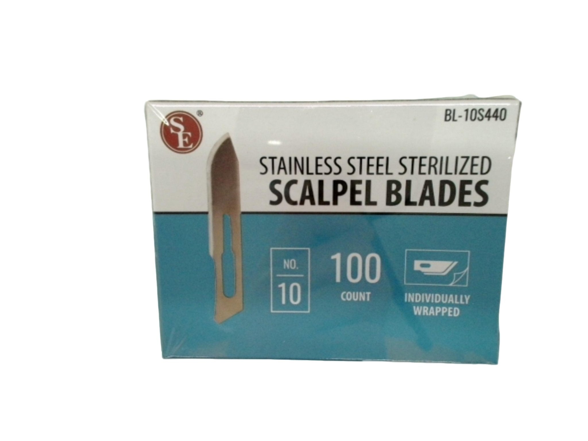 Sterile Stainless Scalpel Blades 10 - 100 Pack Draper - Brantford Surplus