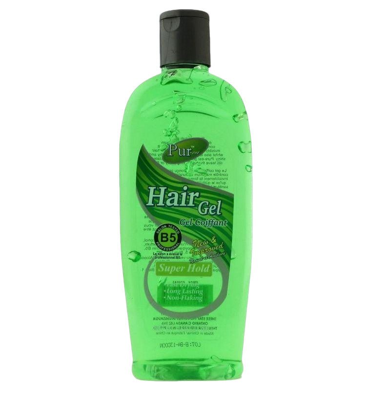 Super Hold Hair Gel 500ml - Pur Styling Gel - Brantford Surplus