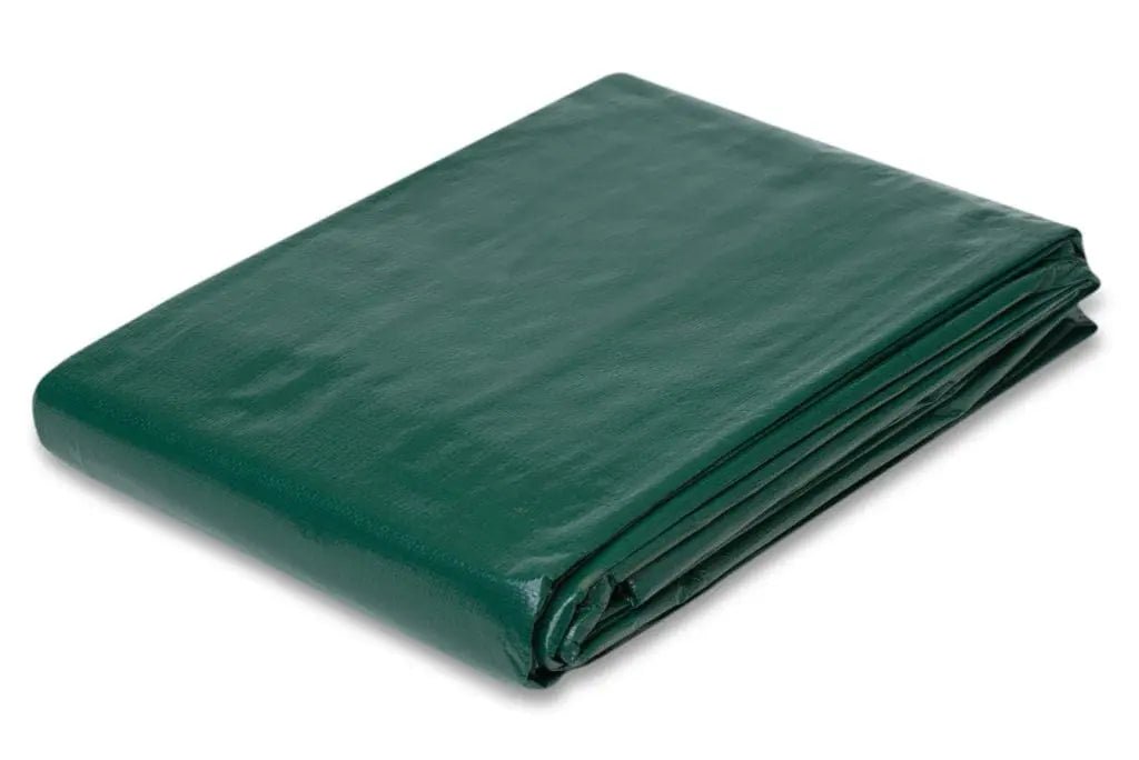 Tarp 12x16 foot EX HD Green 160GSM 9 Mill 12x12 weave - Brantford Surplus