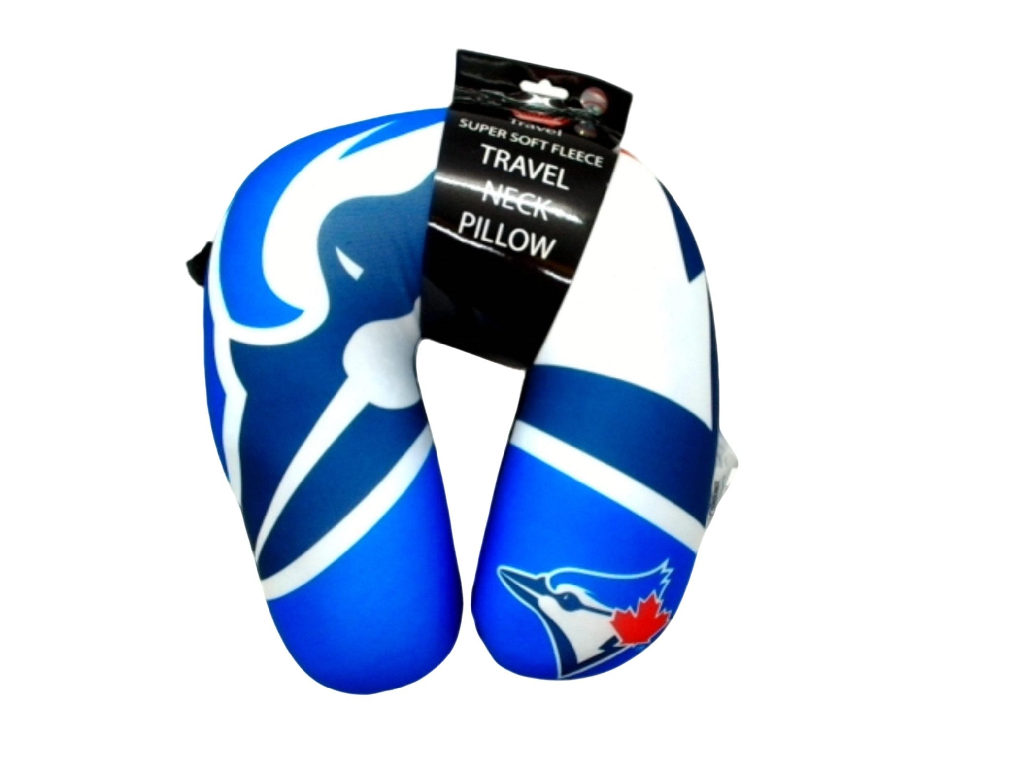 Toronto Blue Jays Fleece Travel Neck Pillow - Super Soft - Brantford Surplus