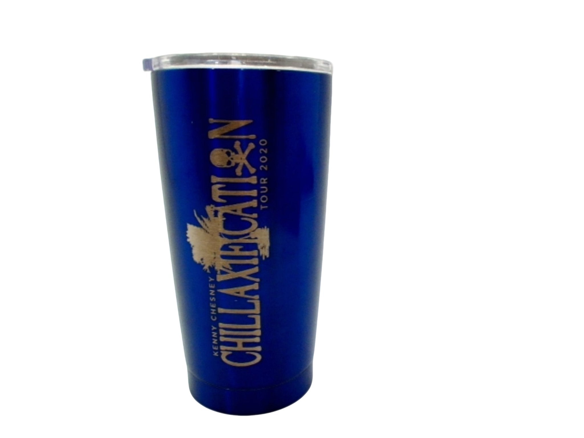 Travel Mug Blue Kenny Chesney Chillaxification Tour 2020 - Brantford Surplus