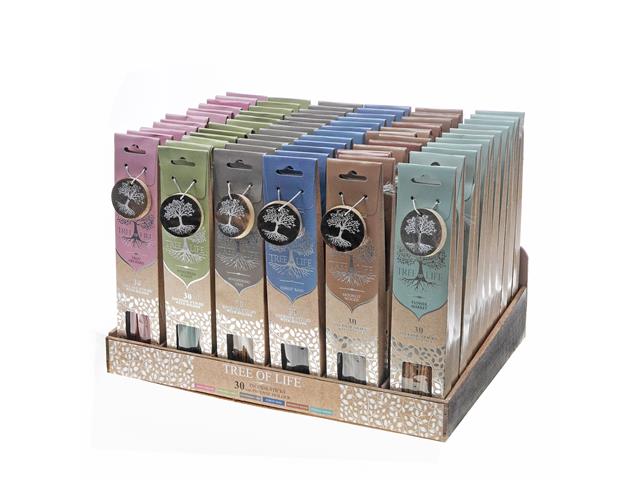 Tree Of Life Incense Stick Set with Holder - Brantford Surplus