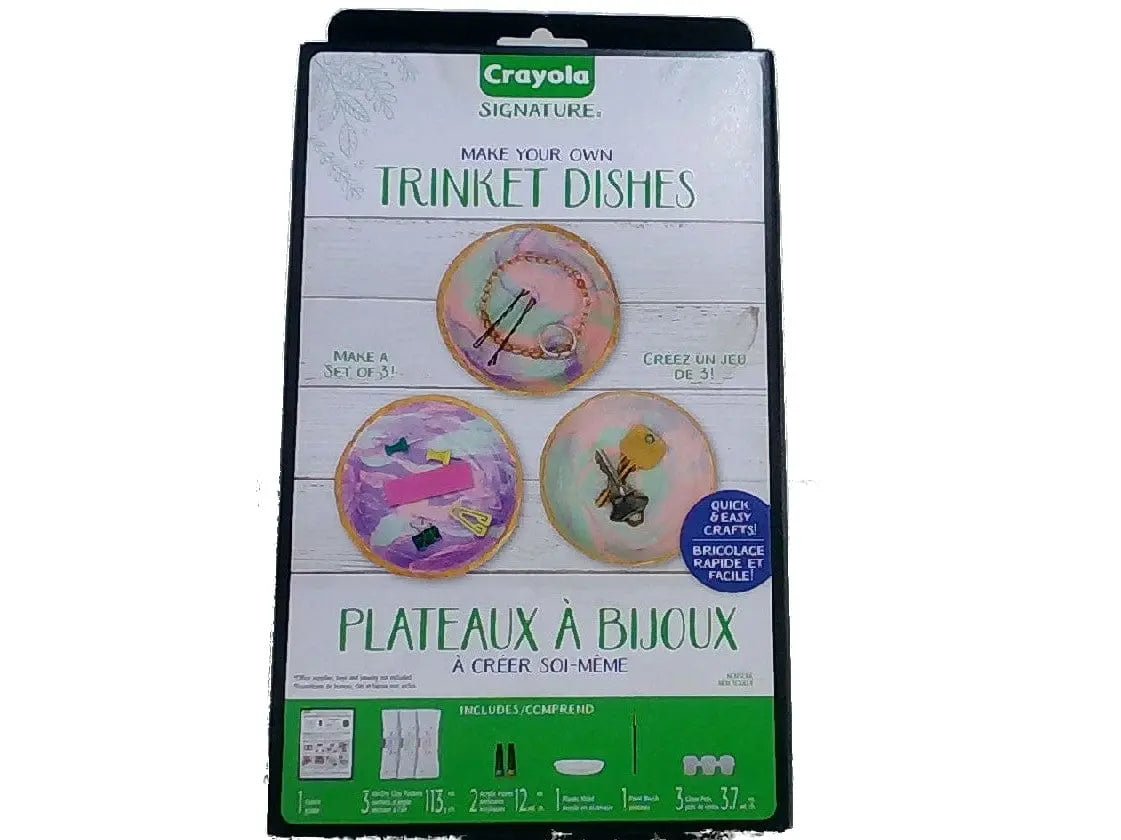 Trinket Dishes Make Your Own Crayola Signature - Brantford Surplus