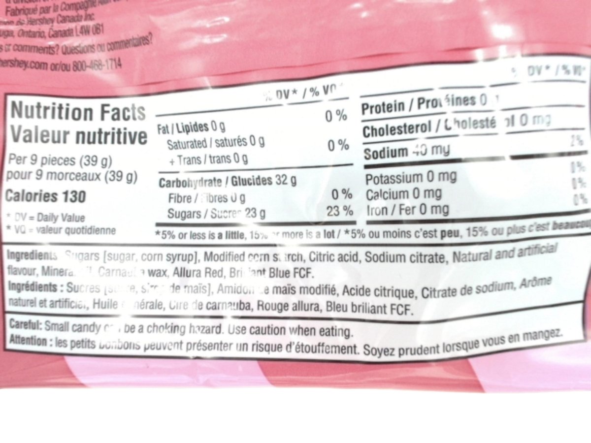 Twizzlers Strawberry Gummies Candy 90g – Soft Fruit Chews - Brantford Surplus