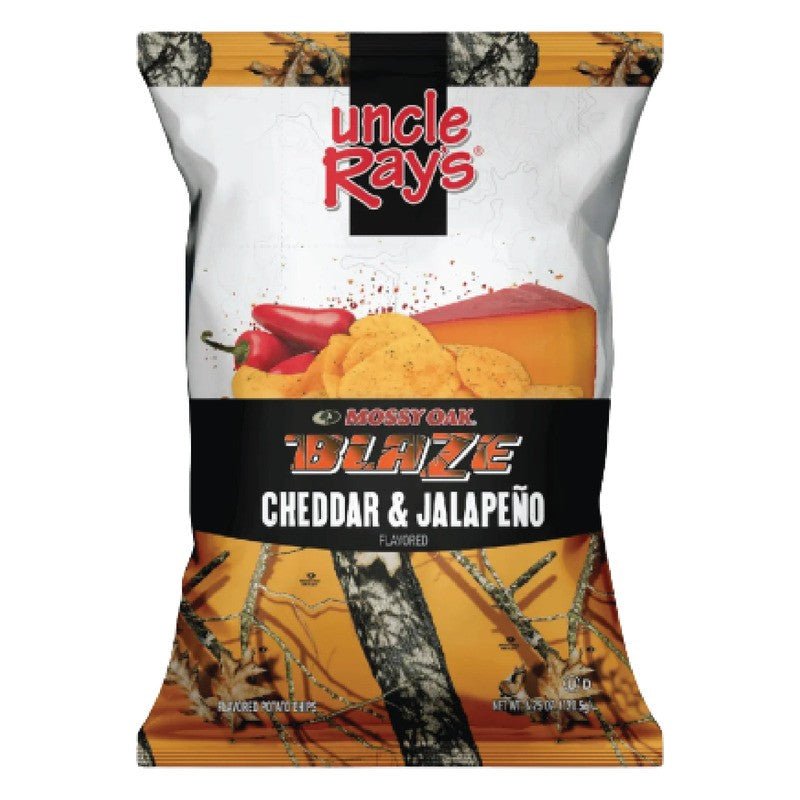 Uncle Ray's Cheddar Jalapeno Chips - Spicy Snack 130g - Brantford Surplus