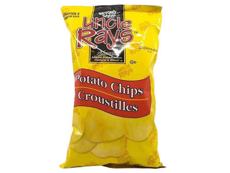 Uncle Ray's Potato Chips 130g - Classic Snack Pack - Brantford Surplus