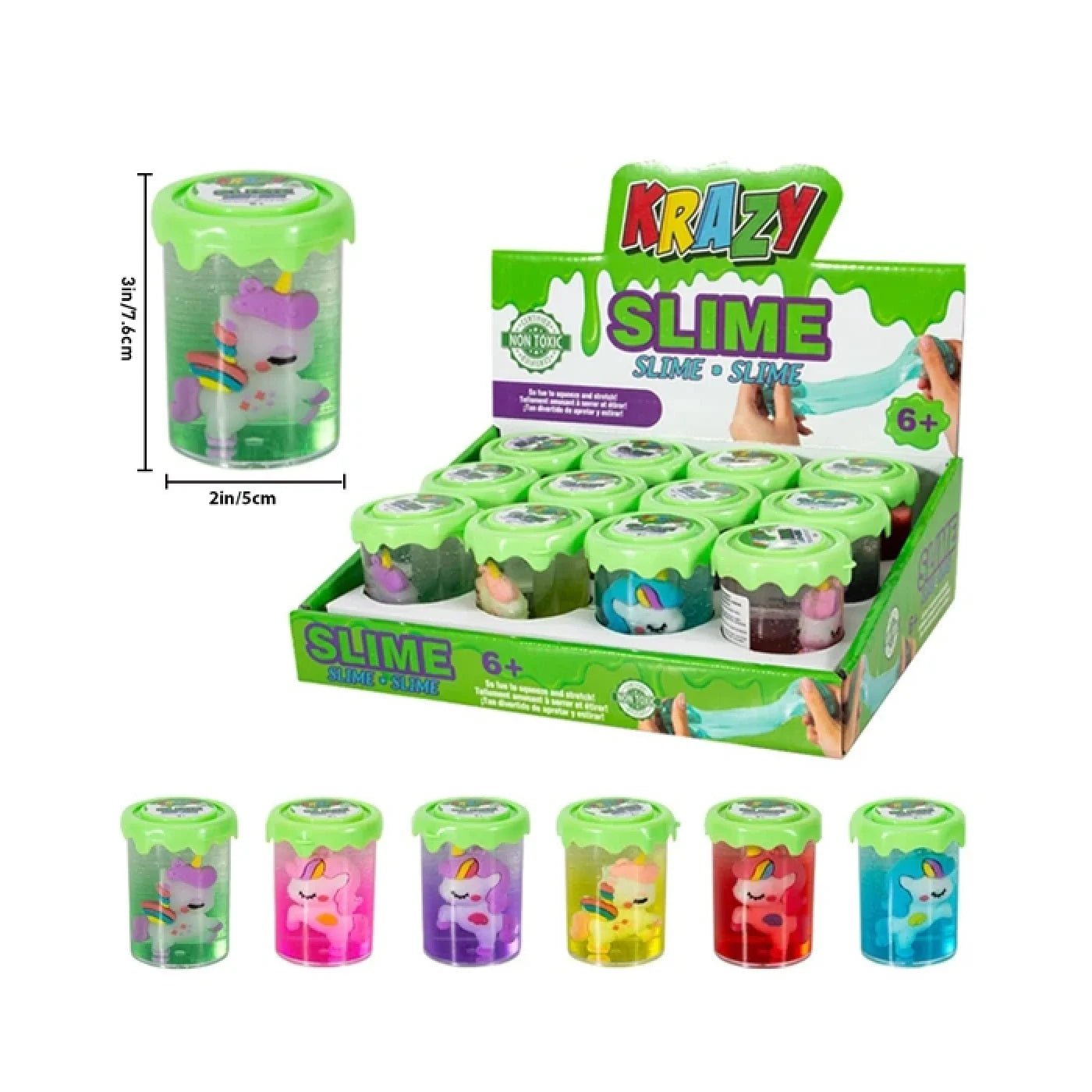Unicorn 2 - Tone Krazy Slime Toy for Kids - Brantford Surplus
