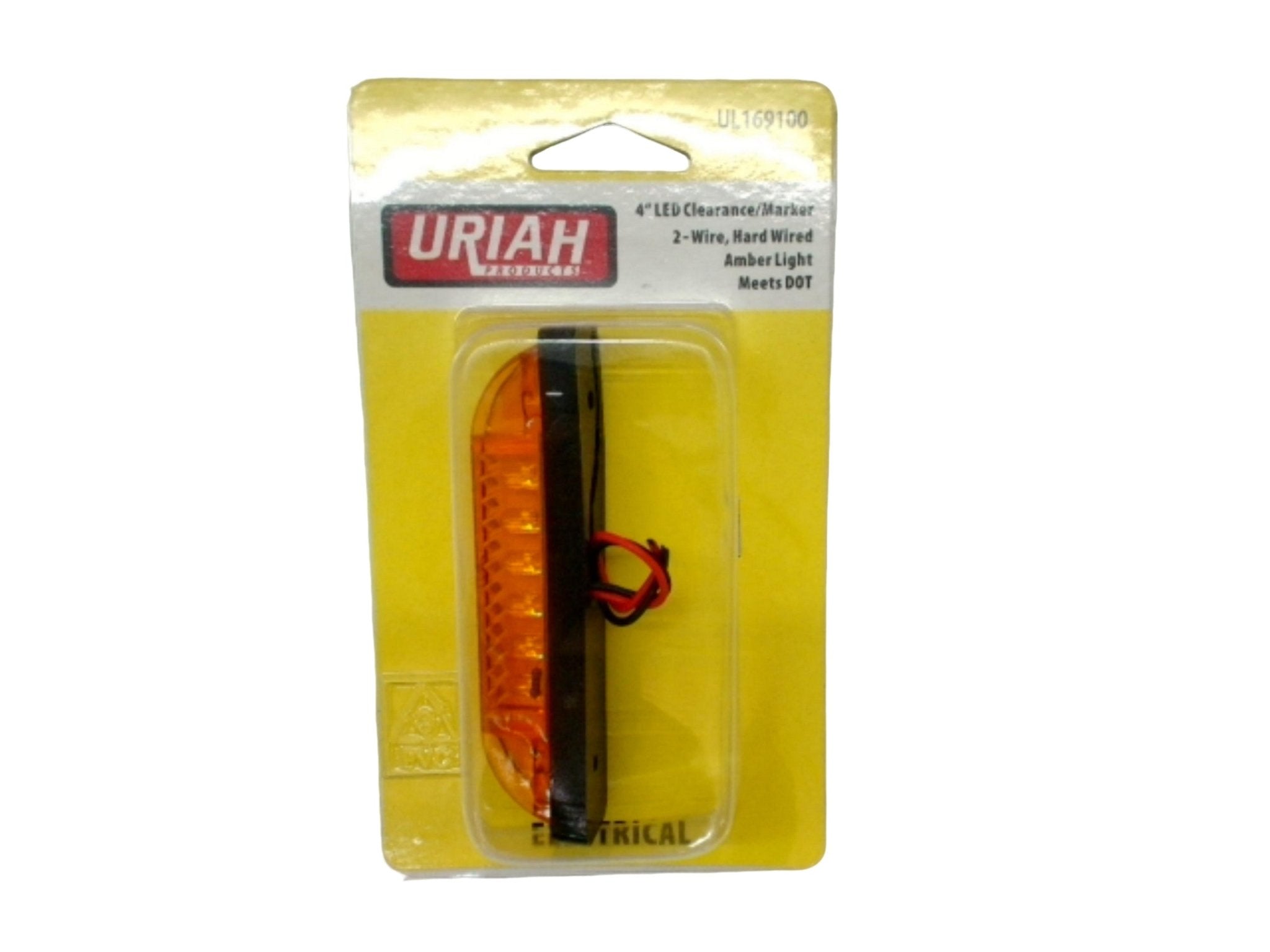 Uriah 4" Amber LED Marker Light - 2 Wire - Brantford Surplus