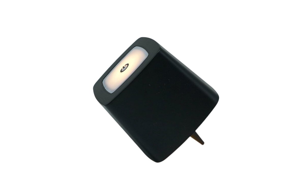 USB Rechargeable LED Bottle Lamp - Black Stylish Decor - Brantford Surplus