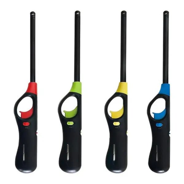 Utility Lighter Neon Assorted Color Blister - Brantford Surplus