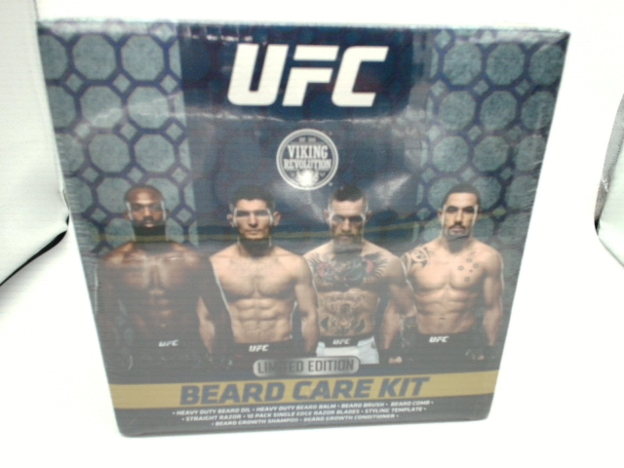 Viking Revolution Beard Care Kit – Ultimate Grooming Set UFC - Brantford Surplus