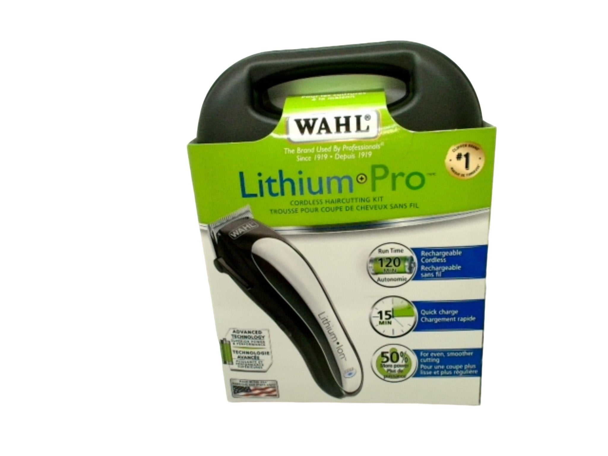 Wahl Cordless Hair Clipper Kit - Lithium Battery for Men - Brantford Surplus