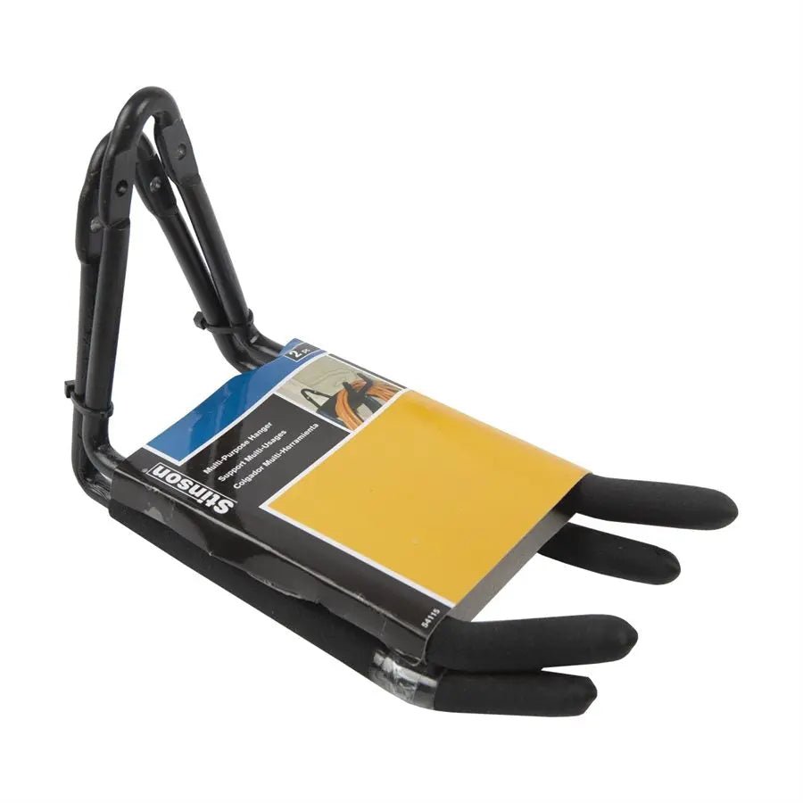 Wall Mount Wire Multi - Tool Hanger with Vinyl Coating 2Pk - Brantford Surplus