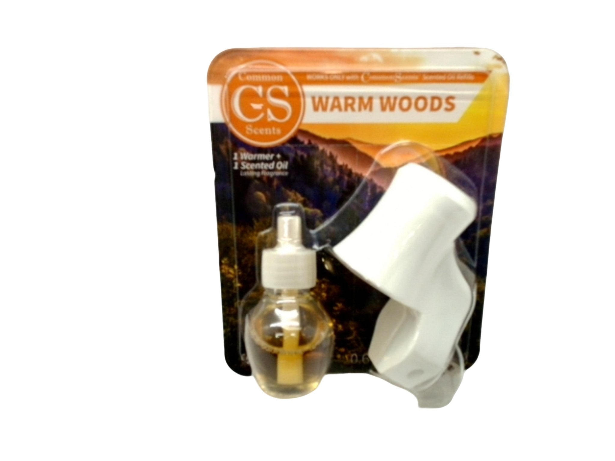 Warm Woods Oil Warmer & Refill 20mL - Cozy Scent - Brantford Surplus