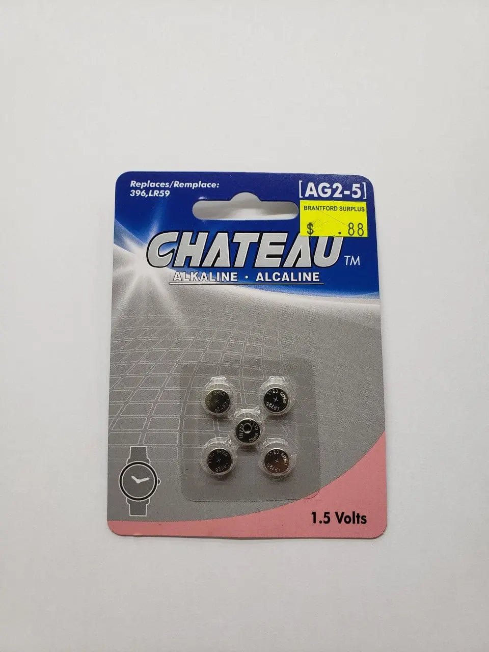Watch batteries 396 5 pack - Brantford Surplus