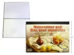 WATERCOLR PAD 9X12" ACID FREE PAPER - Brantford Surplus