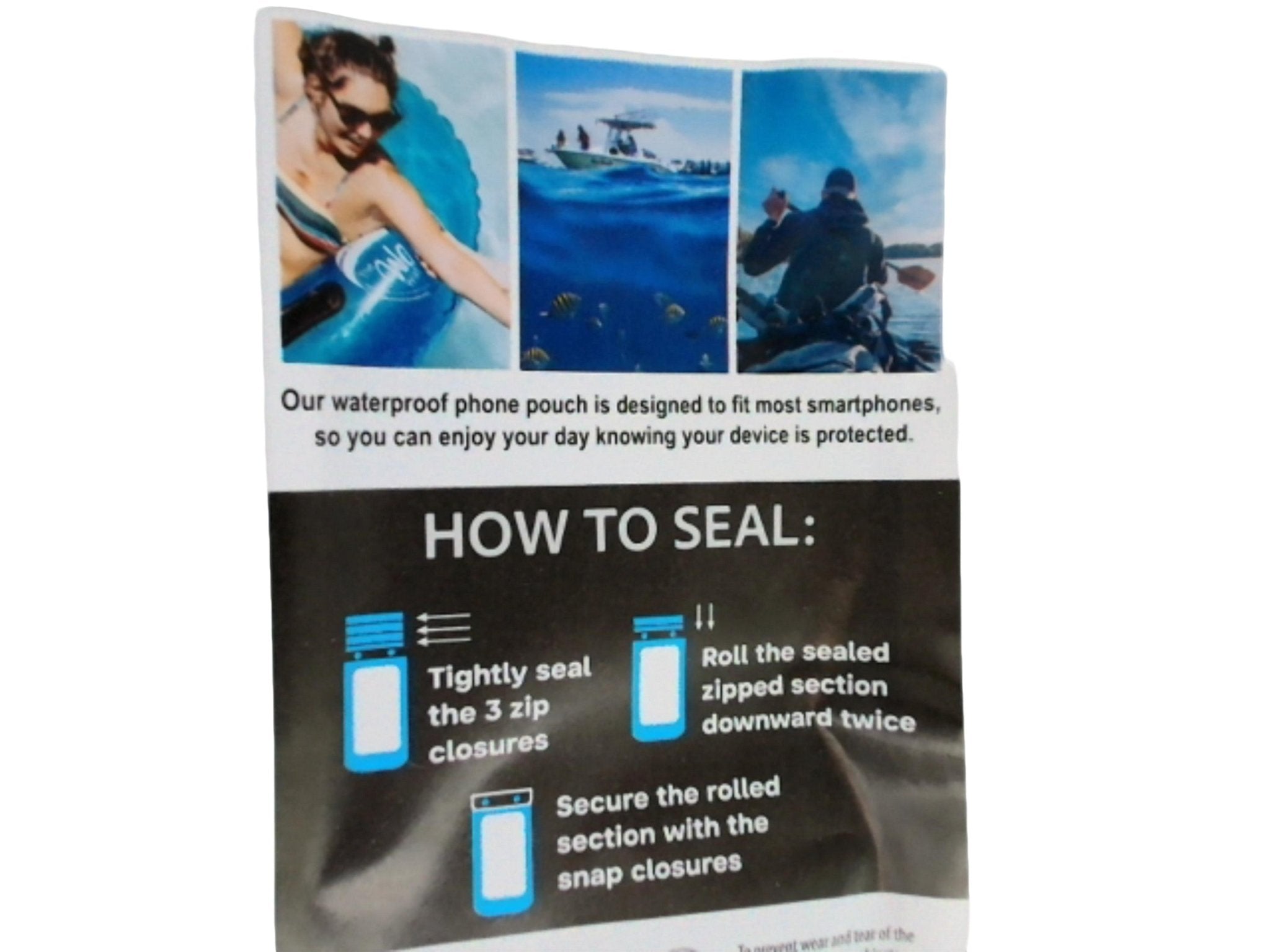 Waterproof Floating Phone Pouch - Touchscreen Dry Bag - Brantford Surplus