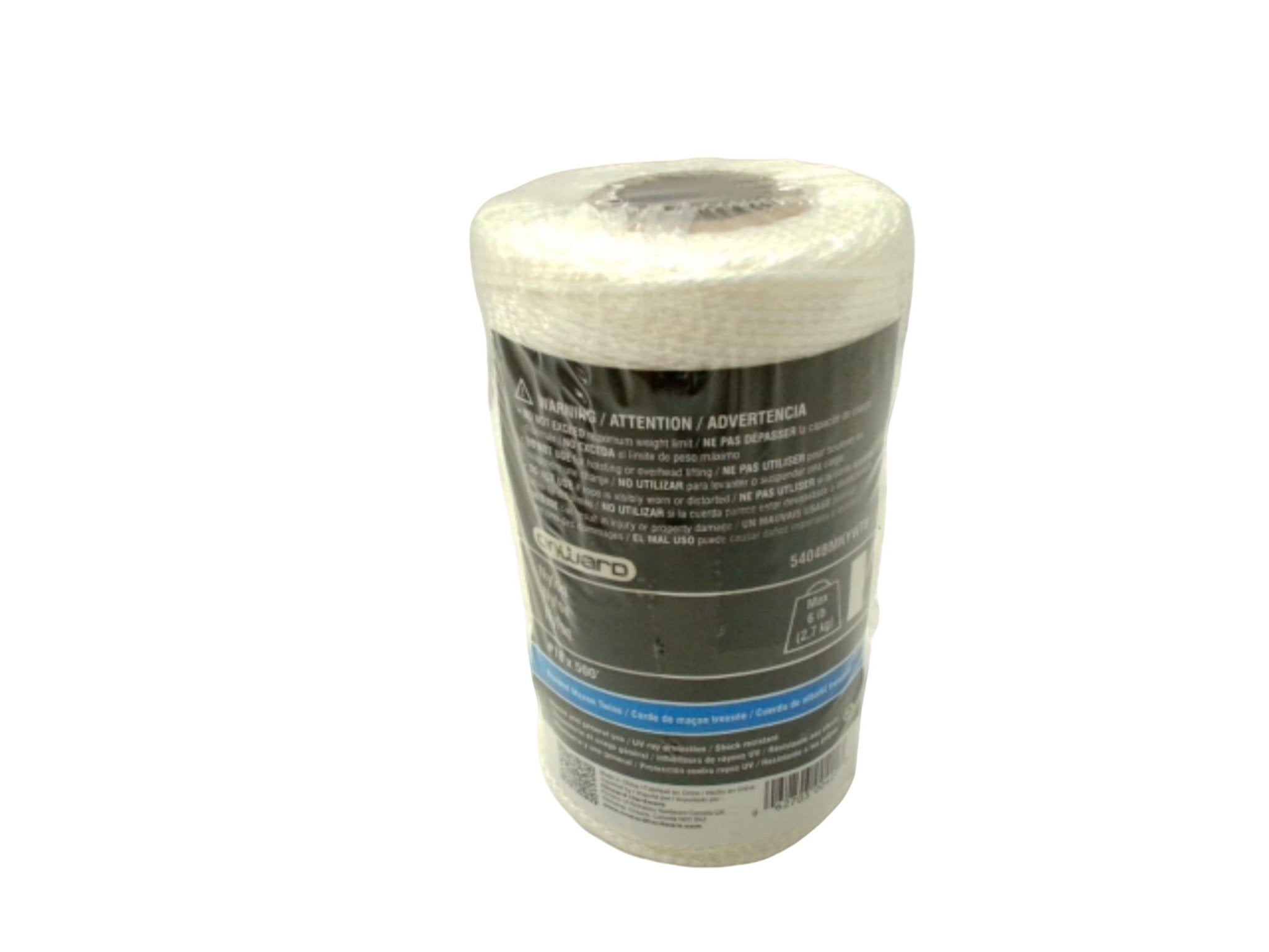 White Braided Mason Twine 500ft - Onward 18 Durable - Brantford Surplus