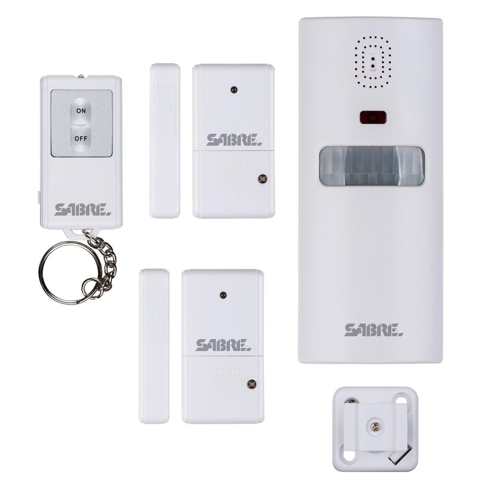 Sabre Home Security System with Motion Sensor and Remote