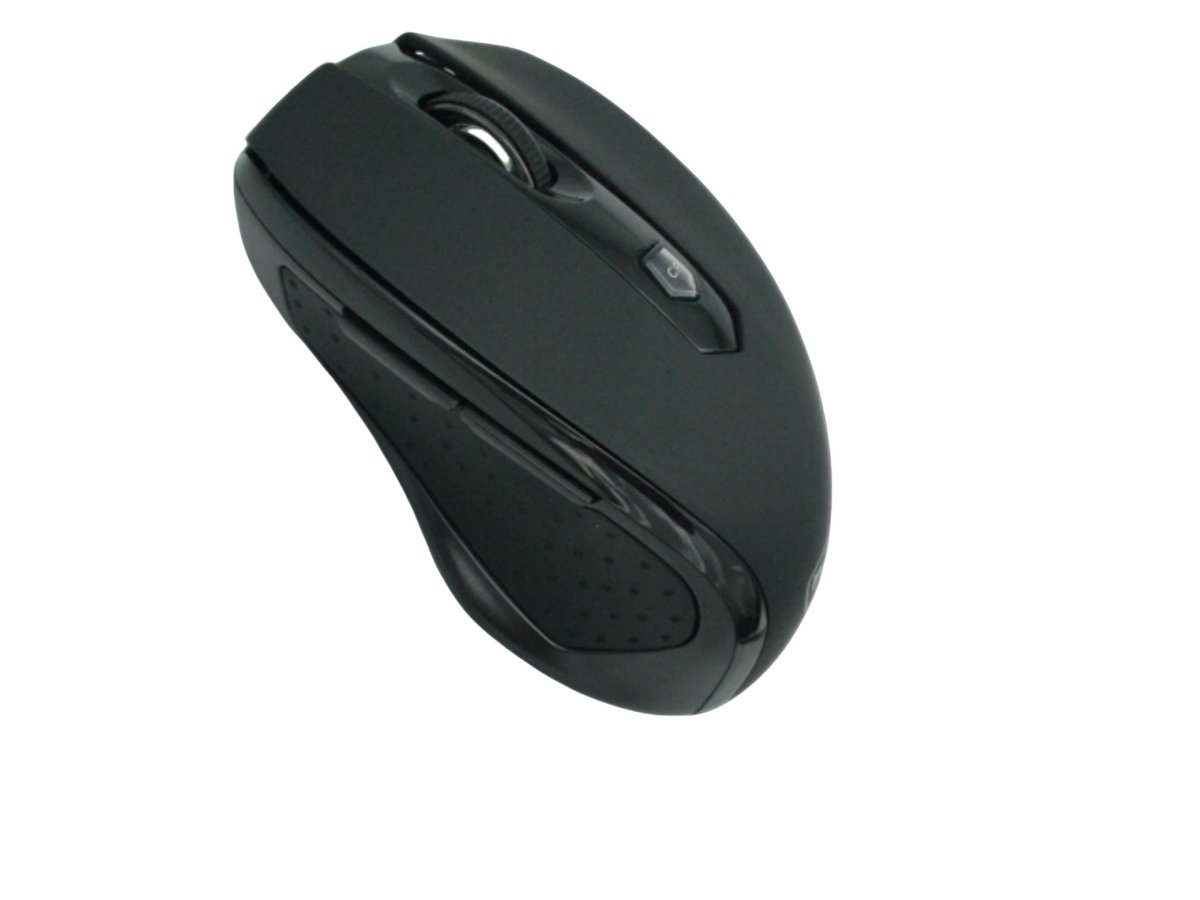 Wireless Black Mouse – Ergonomic 2.4GHz USB Computer Mouse - Brantford Surplus