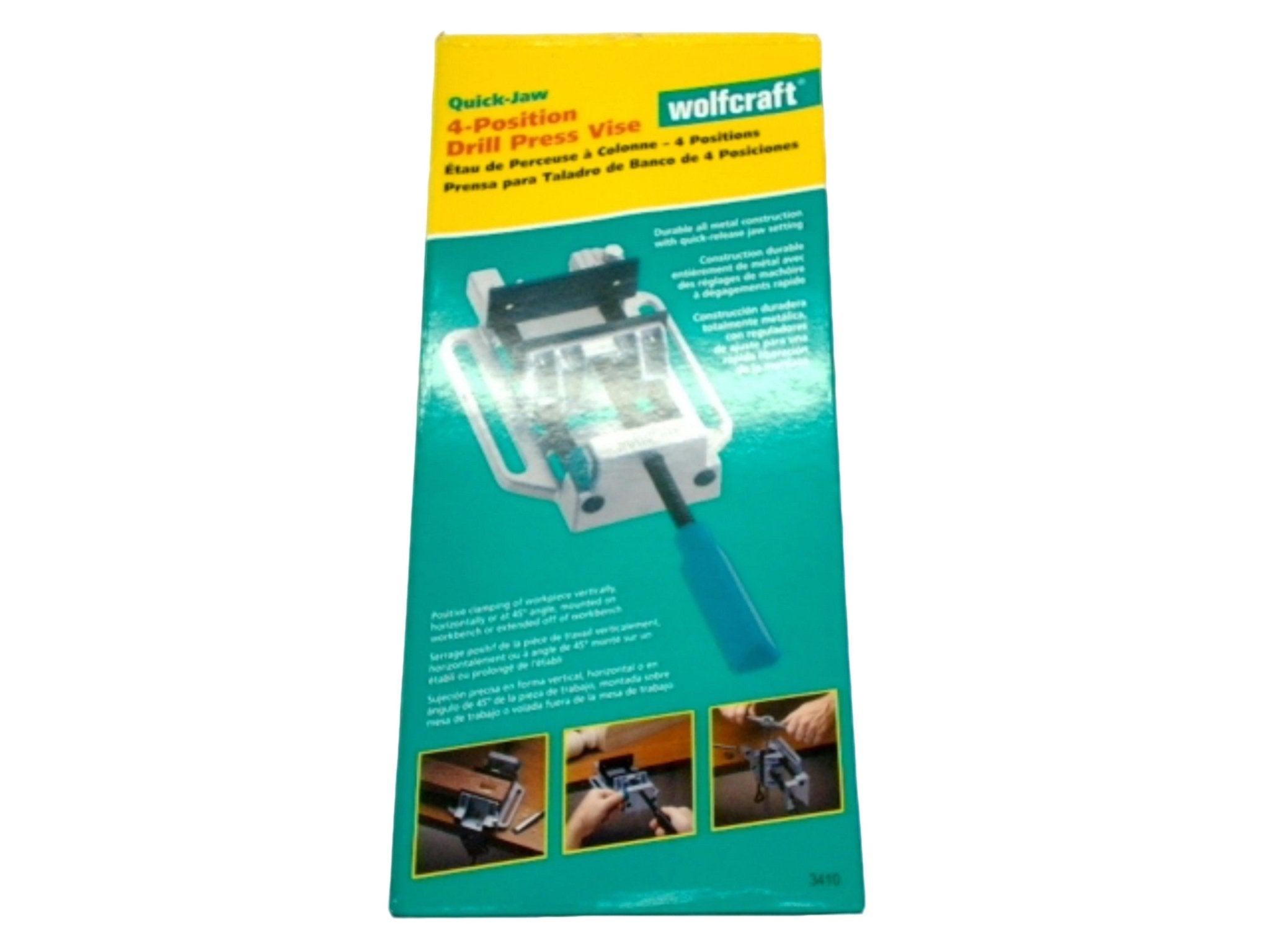 Wolfcraft Quick Jaw Drill Press Vise - 4 Position - Brantford Surplus