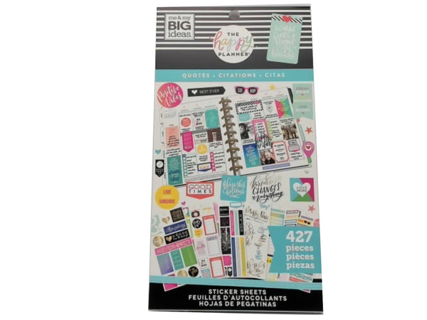 Quotes Stickers 427pcs The Happy Planner
