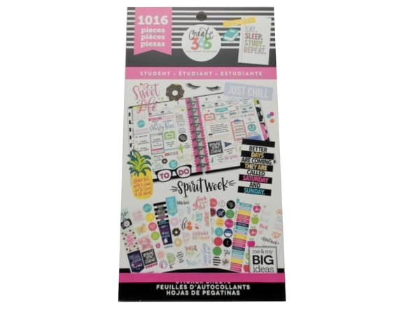 Student Stickers 1016pcs The Happy Planner