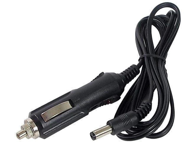 12V male plug to 2.1 mm DC connector cable Length: 6 feet - Brantford Surplus