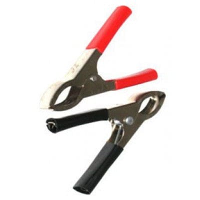 30A Black and Red Alligator Clip, 2 - Pack - Brantford Surplus
