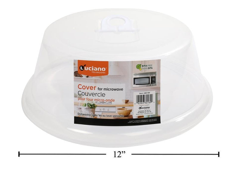 "Luciano 12""D Microwave Food Cover"