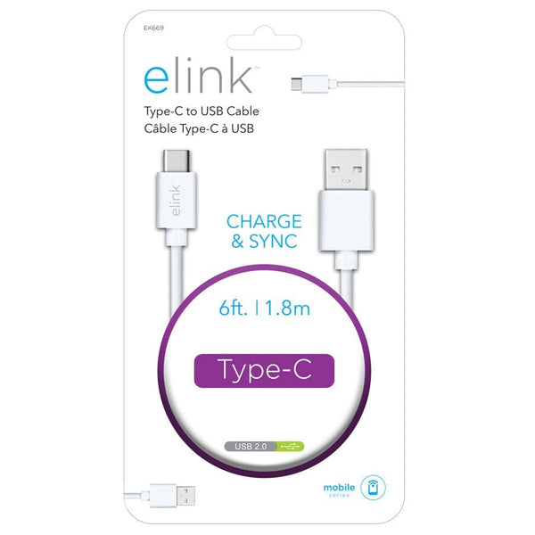 Cable - USB Type-C® 6ft White