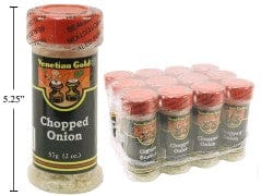 Chopped Onion 45 g. V. Gold - each sold individually - Brantford Surplus