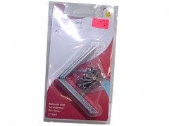 Corner Brackets 2 - 1/2" 4pcs. Set w/screws - Brantford Surplus