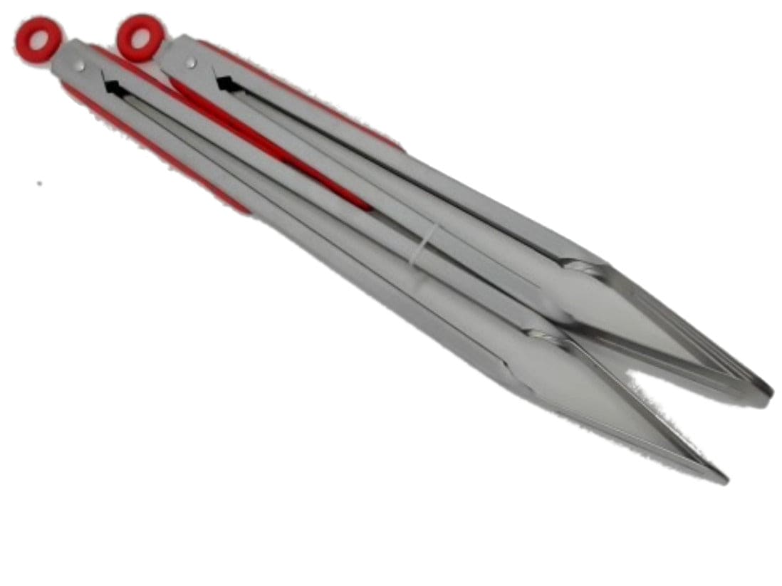 Kitchen Tongs 2pc. Set 12" & 14" (or B/u $2.99, $3.99) - Brantford Surplus